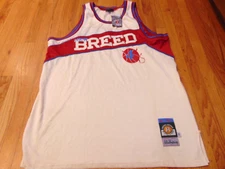 NEW STALL & DEAN VINTAGE RUCKER PARK NEW BREED BASKETBALL JERSEY SIZE 56