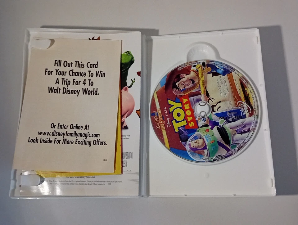 TOY STORY/TOY STORY 2 - REGION 1 DVD-2-DISC SET & E T EXTRA TERRESTRIAL 2 DISC - Image 4 of 4