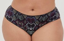Torrid  Second Skin Microfiber Hipster Panty w/ cageback  NWT  2x 3x  NWT