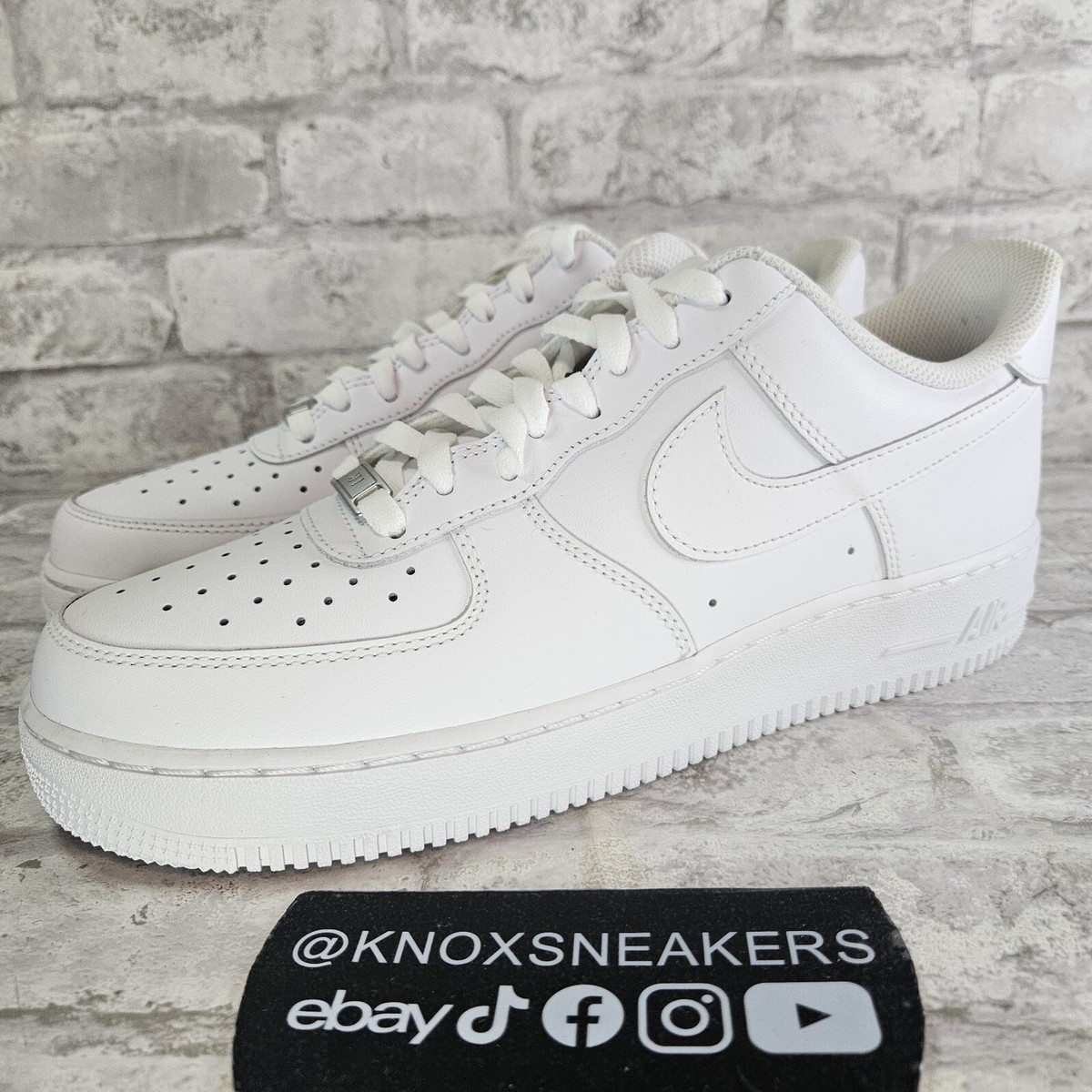 Nike Air Force 1 Triple White New Shoes 315115-112 Women's Nike Air Force 1 Triple White New Shoes 315115-112 Women's