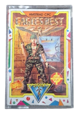 INTO THE EAGLES NEST - Amstrad CPC 1987 - getestet und funktionsfähig 