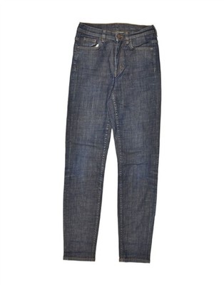 COS Damen Skinny Jeans W25 L29 dunkelblau Baumwolle AD13