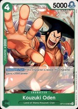 Kouzuki Oden OP14-026 The Azure Sea's Seven Release Event Cards UC NM