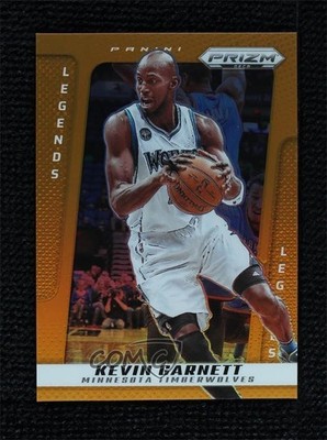 2024-25 Panini Prizm Deca Legends Orange 40/49 Kevin Garnett #229 HOF 13qb