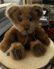 Soft  Adorable First  Main "Minky" Plush Teddy Bear W Faux Mink - 8  