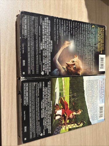 Harry Potter VHS Chamber of Secrets & The Sorcerer’s Stone LOT Year 1 & 2 - Picture 2 of 4
