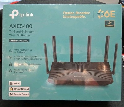 TP-Link Archer AXE5400 Tri-Band 6-Stream Mesh Wi-Fi 6E Router: Smartphone App