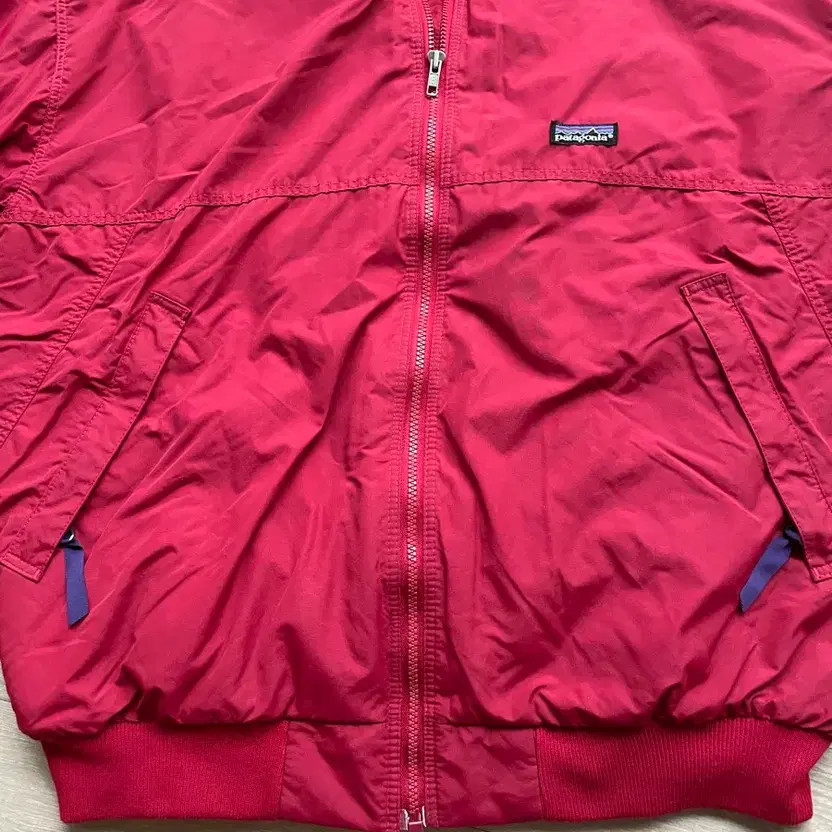Patagonia Shell Sinchilla Bomber Jacket - Red, Made in USA, 90s thumbnail 11