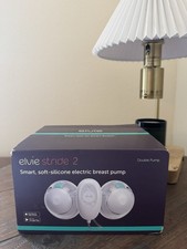 Elvie Stride 2 Double Electric Breast Pump smart app control Low noise