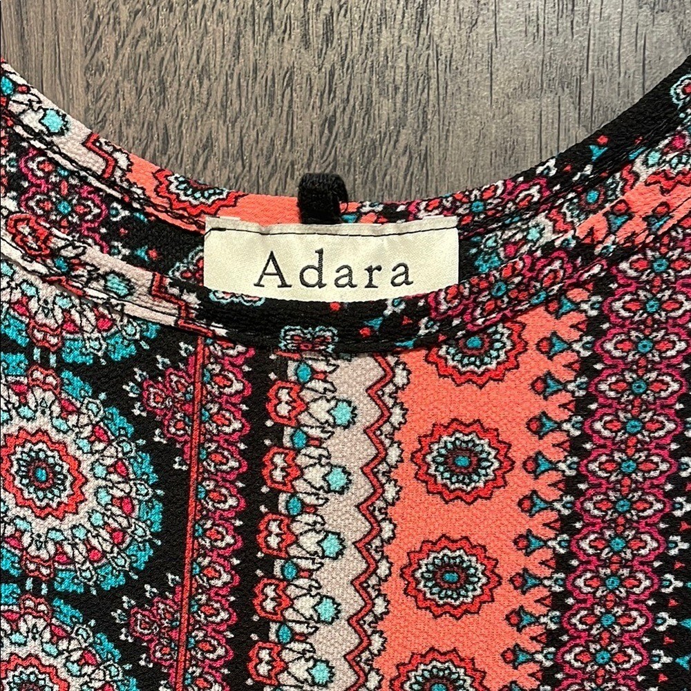 Boho Chic Patterned Blouse - image 2