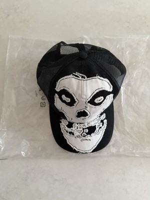 Supreme SS26 The Misfits 6 Panel Mesh Back Hat Cap Twill Black New