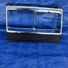 Volvo 240 242 244 245 Oem Quad Square Headlight Bezel Black Trim Right Side Volvo 240 242 244 245 Oem Quad Square Headlight Bezel Black Trim Right Side