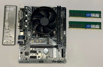 ASRock B250M-HDV + i5-7500 + 16GB DDR4 2400MHz + Intel Cooler | Full Combo LGA11