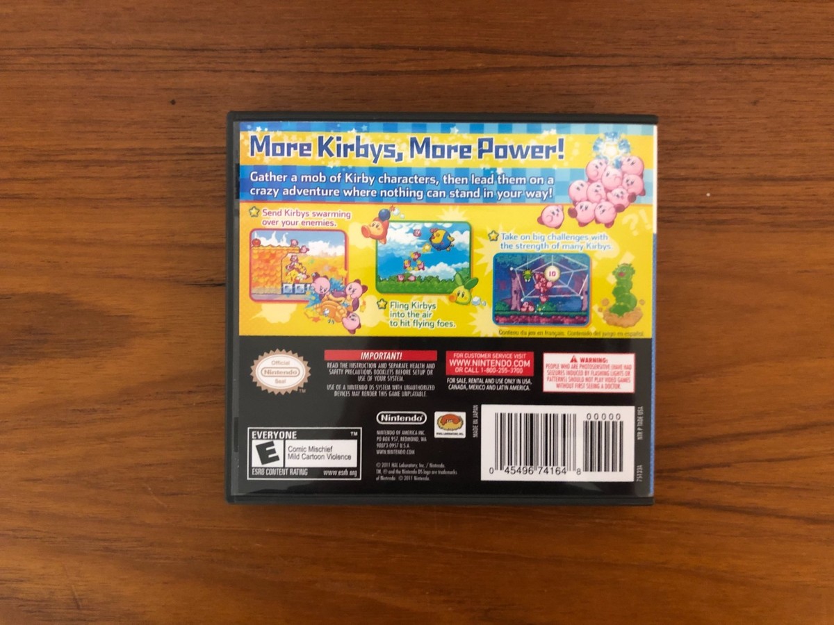 Kirby Mass Attack (Nintendo DS, 2011) for sale online | eBay
