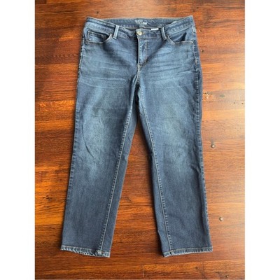 Time and Tru Dark Navy Straight Jeans