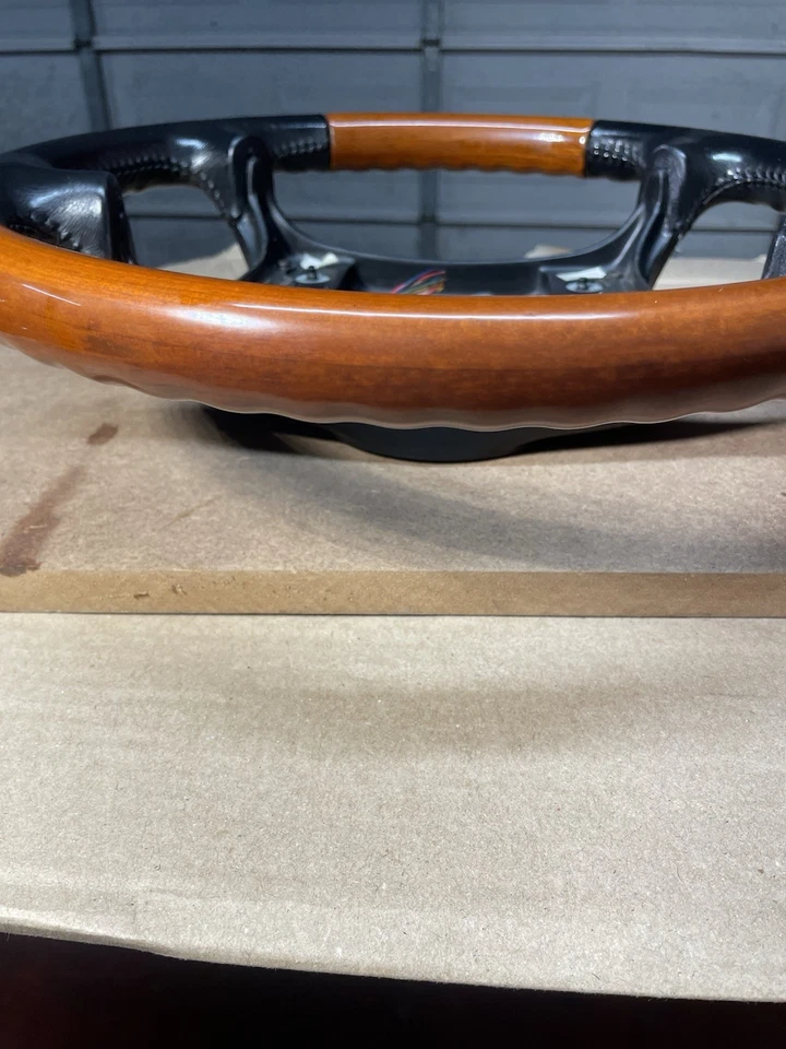 Volante Cadillac Eldorado Woodgrain 1996-2002 DeVille Seville 1996-1999 Foto 4 de 4