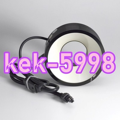 1PC Gebraucht HL-RD45-90-4-W annular light source, DC24V white light #YY