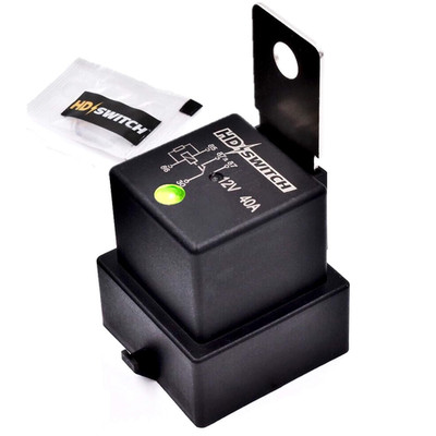 HD Switch Waterproof Relay W/Led Indicator Replaces Hella 4RD-960388-31 4RD-960