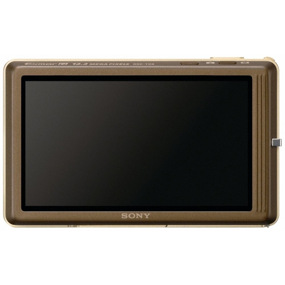 Gold Sony Cyber-shot DSC-TX9/TX9C Digital Camera 12.2MP CMOS 4x
