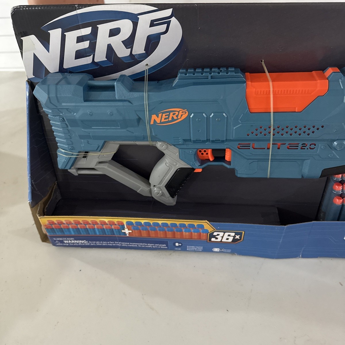 Nerf Elite 2.0 Turbine CS-18　未使用 Nerf Elite 2.0 Turbine CS-18 Rapid-Fire Motorised Blaster