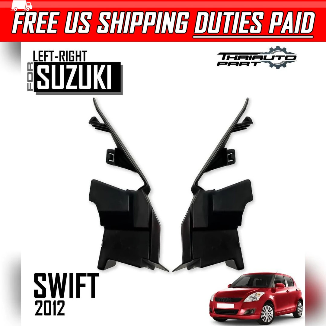 Pair Plastic Top Screen Cowl Vent For Suzuki Swift AZG Hatchback