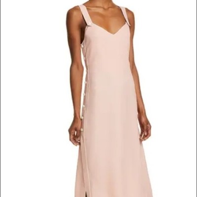 Rag & Bone NWT Dusty Rose Tia Midi Sundress Size XS