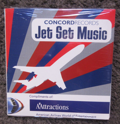 V/A ''JET SET MUSIC'' 2004 CONCORD PROMO SAMPLER CD 13TRX.POP/SMOOTH JAZZ SEALED!