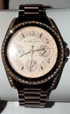 Michael Kors MK 5613 Rose Gold Toned Ladies Watch NEEDS BATTERY