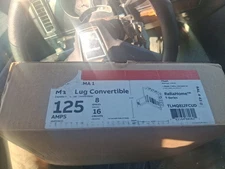 ABB 125 Amp 8 Space 16 Circuit Main Lug Indoor Flush Load Center TLMQ812FCUD