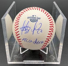 PADRES Padres Tatis Jr. Autographed Ball Opening Day