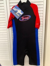    Stearns Kids Youth Wetsuit Shorty Wet Suit Girls Boys 1.5mm Neoprene Large   