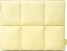Puffy Laptop Sleeve 15 16 Inch, Quilted Puffer Laptop Carrying Case for MacBook