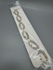 Vintage Miro Crystal Collection Wedding Bridal Prom Belt Headband New In Pack