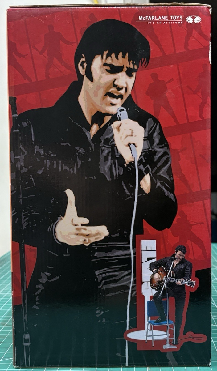McFarlane Toys 1968 Comeback Special Elvis Presley Figure for sale
