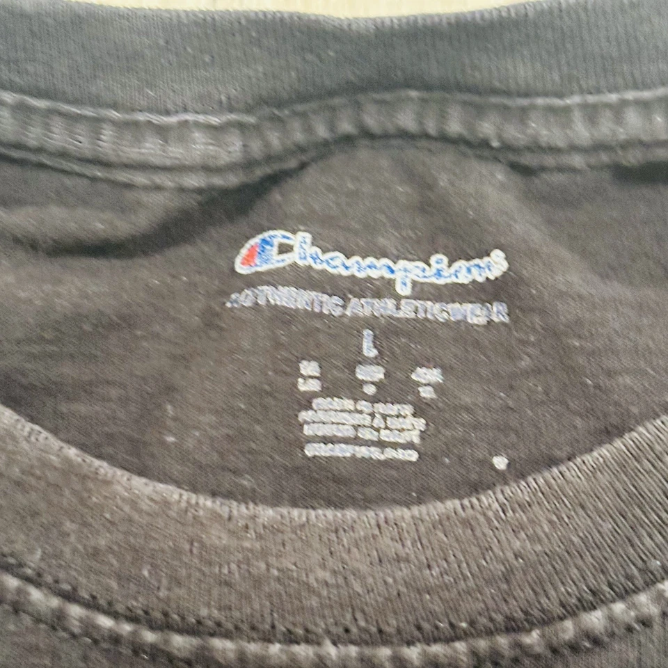 Camisa Japangeles Para Hombre Grande Manga Corta Cuello Redondo Camiseta Pesada Campeón Foto 3 de 4