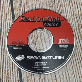 Destruction Derby Sega Saturn Complete With Manual (PAL)