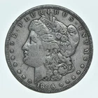 VF 1896 (P) Morgan Silver Dollar (1 coin) *4966