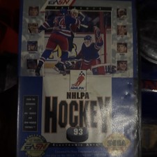 Electronic Arts NHLPA Hockey 93 Sega Genesis Multiplayer Case & Manual