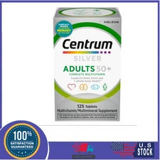 Centrum Silver Multivitamin for Adults 50 Plus, Multivitamin/Multimineral-125 Ct