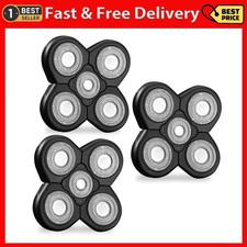 3PCS Head Shaver for freebird replacement blades, 5 Cutter Silver 3