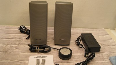 Bose Companion 20 Multimedia Speaker System w Power Supply & Control Pod