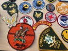 Large Lot of Vintage Embroidered Patches Military USA Scout Travel Marlin Misc — photo 10