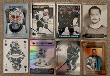 San Jose Sharks - 8 Card Upper Deck Lot – Rookies, Inserts, Parallels