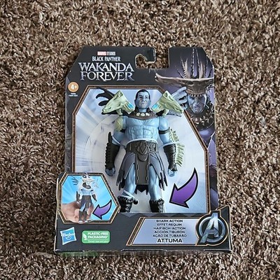 Attuma Shark Marvel Black Panther Wakanda Forever Action 6'' Action Figure Hasbro