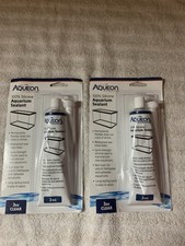  2 Aqueon Aquarium Silicone Sealant Clear 3 Ounces 2 Tubes