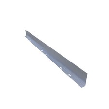 NavePoint 3 15/16" L X 4"D Electro Zinc Plated Wire Mesh Cable Tray Divider -