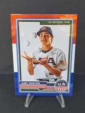 JAMES TRONSTEIN 2023 PANINI USA STARS & STRIPES RED WHITE & BLUE 
