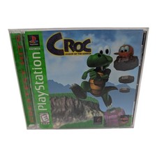 Croc: Legend of the Gobbos Greatest Hits Sony PlayStation 1 PS1 CIB W/Reg Card