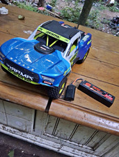 ARRMA Mojave GROM 1/18 4WD Electric Brushed Off-Road RC Truck Blue