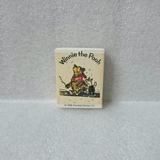 Rare Vintage 1988 Disney Winnie the Pooh Sealed Eraser Rubber Gomme Gommine 